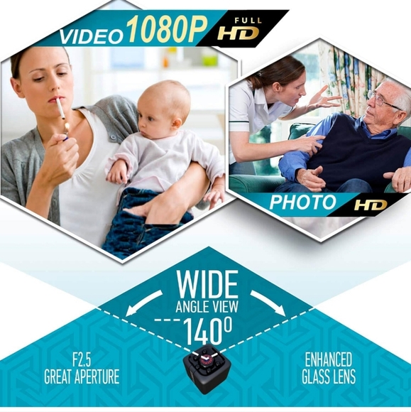 Mini Spy Camera 1080P Hidden Camera V2.0 - Picture 5 of 6